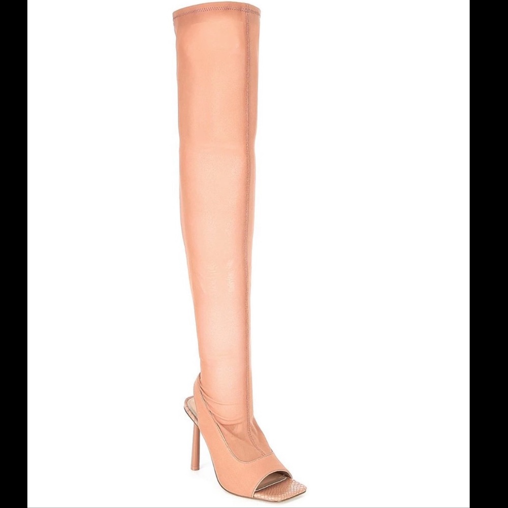 Steve Madden Beverley Blush Boots Sz 8